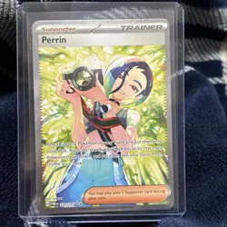 Pokemon TCG Twilight Masquerade Perrin 220/167 Special Illustration Rare Card - Image 1