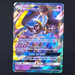 Lunala GX 66/149 - Sun & Moon Base Set - Pokemon Card - Image 1