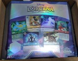 IN HAND Disney Lorcana RISE OF THE FLOODBORN GIFT SET 100 Collectors Edition - Image 1