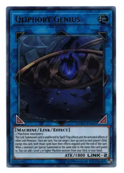Yu-Gi-Oh Card: Qliphort Genius DUPO-EN095 Ultra Rare Unlimited Edition! NM - Image 1