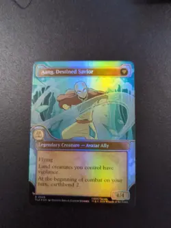 Aang, at the Crossroads (Showcase) Avatar: The Last Airbender Foil - Image 2