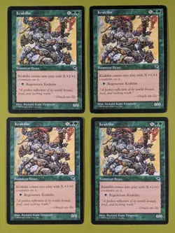 Krakilin x4 Tempest 4x Playset Magic the Gathering MTG - Image 1