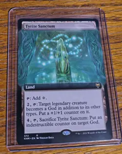 MTG Tyrite Sanctum Extended Art Kaldheim LP X1 - Image 1