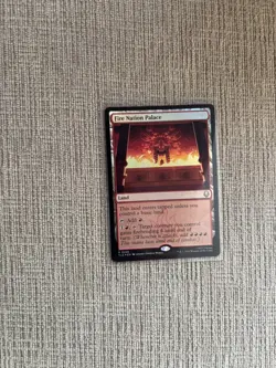 Fire Nation Palace FOIL Avatar The Last Airbender MTG NM - Image 1
