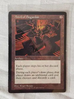 Played Anvil of Bogardan Visions Mtg Magic the Gathering - Image 1