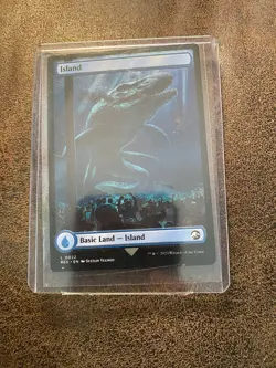 MTG Jurassic World Collection Island REX#0022 Double Sided Land NM English - Image 3