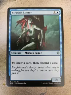 MTG - Merfolk Looter - Conspiracy: Take the Crown - NM - Image 1
