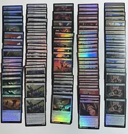 117 MTG Avatar: The Last Airbender Eternal Common And Uncommon Foil Lot - Image 1