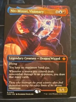Niv-Mizzet, Visionary (Borderless) Foundations Regular - Image 1