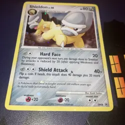 Diamond & Pearl, Promos - Diamond & Pearl Promos Shieldon Holo #DP08 Light Play - Image 1