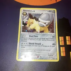 Diamond & Pearl, Promos - Diamond & Pearl Promos Shieldon Holo #DP08 Light Play - Image 2