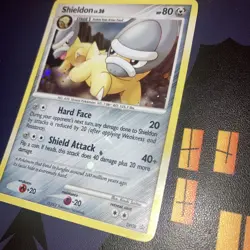 Diamond & Pearl, Promos - Diamond & Pearl Promos Shieldon Holo #DP08 Light Play - Image 3