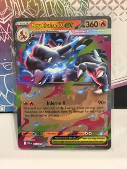 Pokemon Card Mega Charizard ex 013/094 Phantasmal Flames English - Image 1
