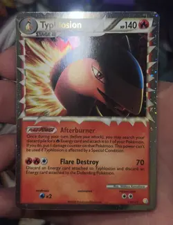 Pokemon HeartGold SoulSilver Typhlosion Prime 110/123 Nm - Image 2