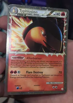 Pokemon HeartGold SoulSilver Typhlosion Prime 110/123 Nm - Image 3
