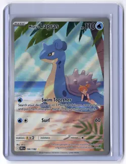 Misty's Lapras - 194/182 Illustration Rare Holo NM Pokemon SV10: Destined Rivals - Image 1