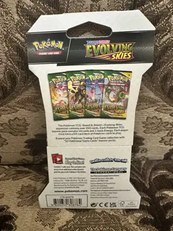 Pokemon TCG - Evolving Skies Sylveon Sleeved Booster Pack Sword & Shield SEALED - Image 2