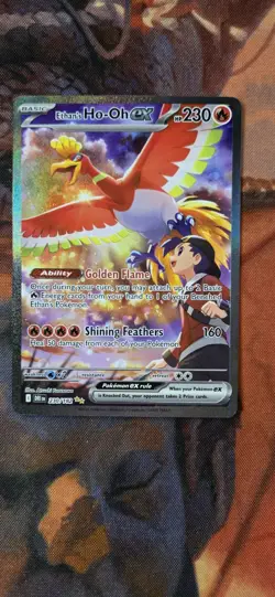 Pokemon TCG Ethan's Ho-Oh EX Sir 230/182 Destined Rivals Mint/Nm Condition - Image 1