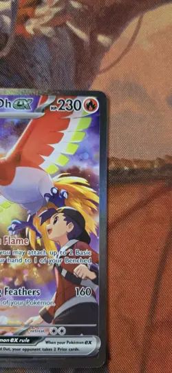 Pokemon TCG Ethan's Ho-Oh EX Sir 230/182 Destined Rivals Mint/Nm Condition - Image 3