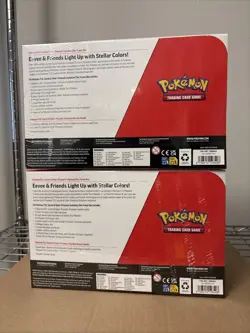 2x Pokemon Prismatic Evolutions Costco Elite Trainer Box + Booster Bundle 2-Pack - Image 3