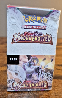 Pokemon TCG Paldea Evolved Half Booster Box 18 pack Sealed US SELLER 172043 - Image 1