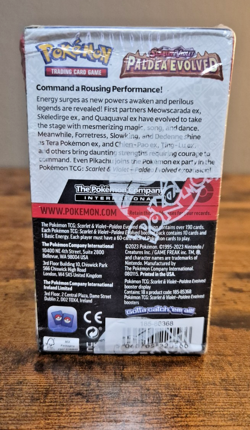 Pokemon TCG Paldea Evolved Half Booster Box 18 pack Sealed US SELLER 172043 - Image 3