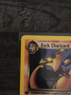 Pokemon TCG Team Rocket 1st Edition Dark Charizard 21/82 Non-Holo - Image 4