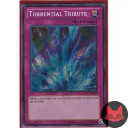 Yugioh Torrential Tribute LCYW-EN180 Secret Rare NM - Image 1