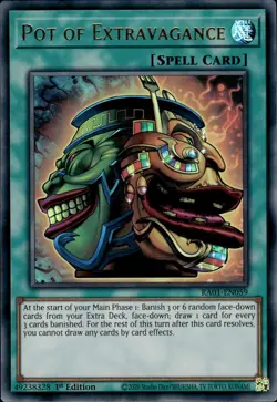 Pot Of Extravagance - Ultra Rare 1st Edition RA01-EN059 - NM - YuGiOh - Image 1
