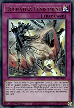 Dogmatika Punishment - Ultra Rare 1st Edition RA01-EN076 - NM - YuGiOh - Image 1