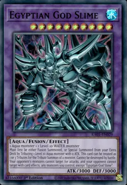 Egyptian God Slime - Super Rare 1st Edition RA01-EN029 - NM - YuGiOh - Image 1