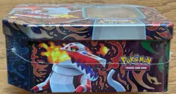 POKEMON TRADING CARD GAME SKELEDIRGE ex340 PALDEA PARTNERS TIN w/5 BOOSTER PACKS - Image 4