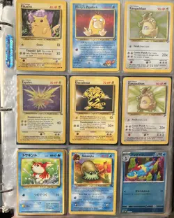 Pokemon Lot of 18 ~ Vintage Cards Rares & Holos 1999 WOTC NM Base Set Fossil ect - Image 1