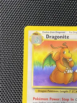 Dragonite 19/62 Fossil Non Holo Rare Pokemon Card WOTC 1999 Vintage Set LP+ - Image 2