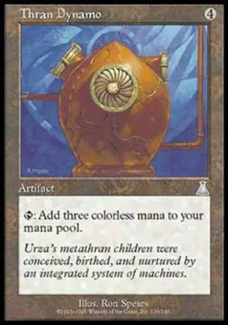 MTG - Thran Dynamo - Urza's Destiny - Medium Play - Normal - Image 1