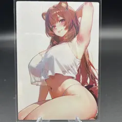 Raphtalia Anime Waifu Card Doujin ACG Goddess Holo - Image 1