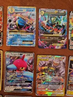 Large Pokemon Card Lot. 26 Small Cards in Sleeved Book. 4 Jumbo Cards - Image 3