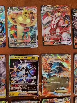 Large Pokemon Card Lot. 26 Small Cards in Sleeved Book. 4 Jumbo Cards - Image 4
