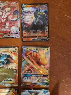 Large Pokemon Card Lot. 26 Small Cards in Sleeved Book. 4 Jumbo Cards - Image 5