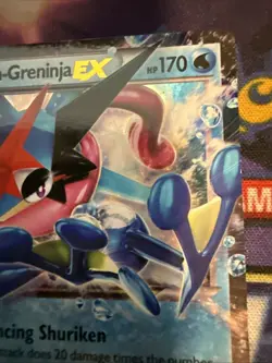 LP Ash-Greninja EX XY133 Black Star Promo Holo Card Nintendo Pokemon Card - Image 2