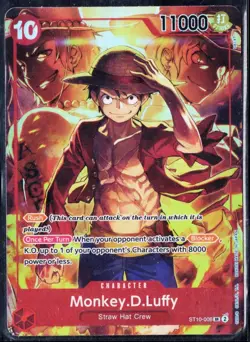 Monkey.D.Luffy (Treasure Booster Set) ST10-006 Promo One Piece Card Game NM/MNT - Image 1