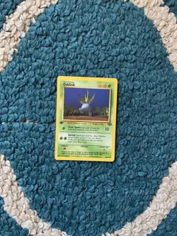1st Edition ODDISH 58/64 Jungle Set - Pokemon WOTC Vintage Card - LP - Image 2