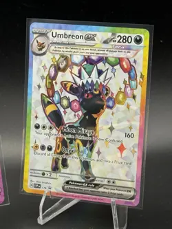 Umbreon & Espeon ex Prismatic Evolutions Premium Collection 175/176 PROMO CARDS - Image 2