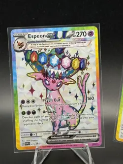 Umbreon & Espeon ex Prismatic Evolutions Premium Collection 175/176 PROMO CARDS - Image 3