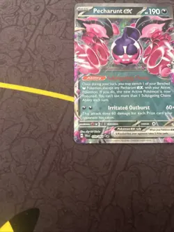 Pokemon TCG Shrouded Fable Pecharunt ex Double Rare Holo 039/064 - Image 5