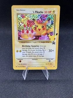 Pokemon - Birthday Pikachu 24 Celebrations Classic Collection Ultra Rare Holo NM - Image 1