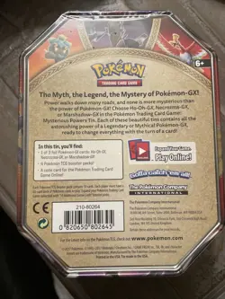 POKEMON Mysterious Powers Necrozma GX Tin - NEW/SEALED - Image 3