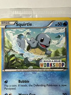 Squirtle (Build-A-Bear Workshop Exclusive) 014/101 Pokemon Plasma Blast SEALED - Image 4