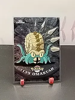 2000 Topps Chrome Pokemon TV Animation Edition Series 2 #139 Omastar - Image 1