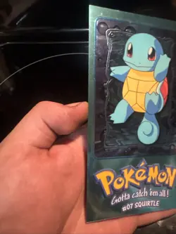 1999 Topps Pokemon TV Animation Series 1 Oversized Tin Topper Squirtle 2 of 5 - Image 2